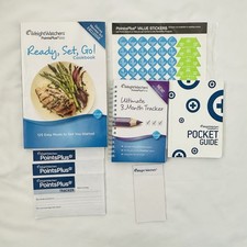 WW Weight Watchers 2012 Points Plus 3 Month Tracker Pocket Guide Cookbook