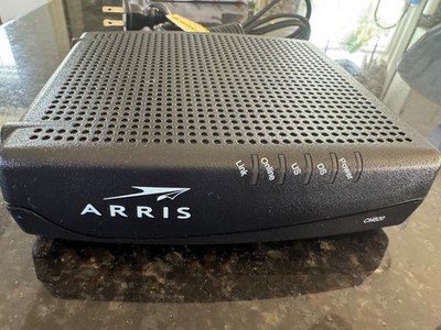 Arris CM820A Cable/3.0 Modem -Pre-owned & Works -Includes the power supply.