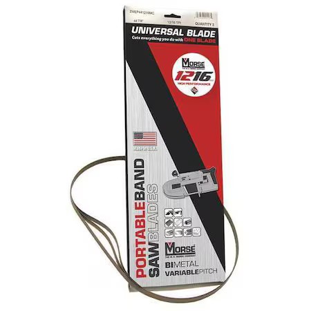 Blade, 3 Ft. 8-7/8" L, 1/2" W, 12/16 Tpi,