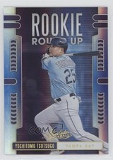 2020 Panini Absolute Rookie Roundup Blue Yoshi Tsutsugo Yoshitomo #RR12 qp4