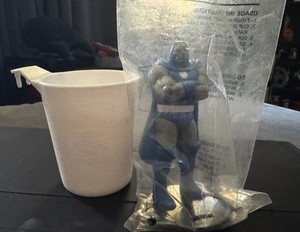 Burger King Cup Darkseid figure. New Never Used Or Open