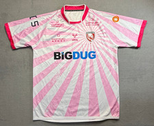 OXEN Gloucester Rugby FC Pink Alternate Jersey Mens size 4XL