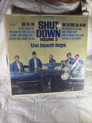 The Beach Boys Shut Down Volume 2  1964 Vinyl Record ST-2027 Capitol 