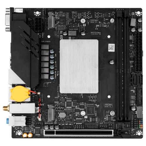 Carte mère MAXSUN MODT 12450H MINI-ITX WIFI F Intel LGA1700 DDR4 LAN USB3.2 - Photo 1/4