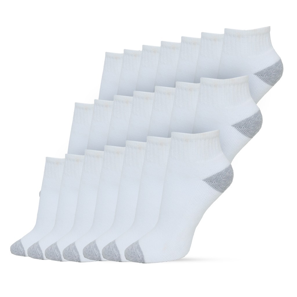 Mens Plain Solid Cotton Sports Ankle Athletic Socks Low Cut 3-12 Pair Size 10-13