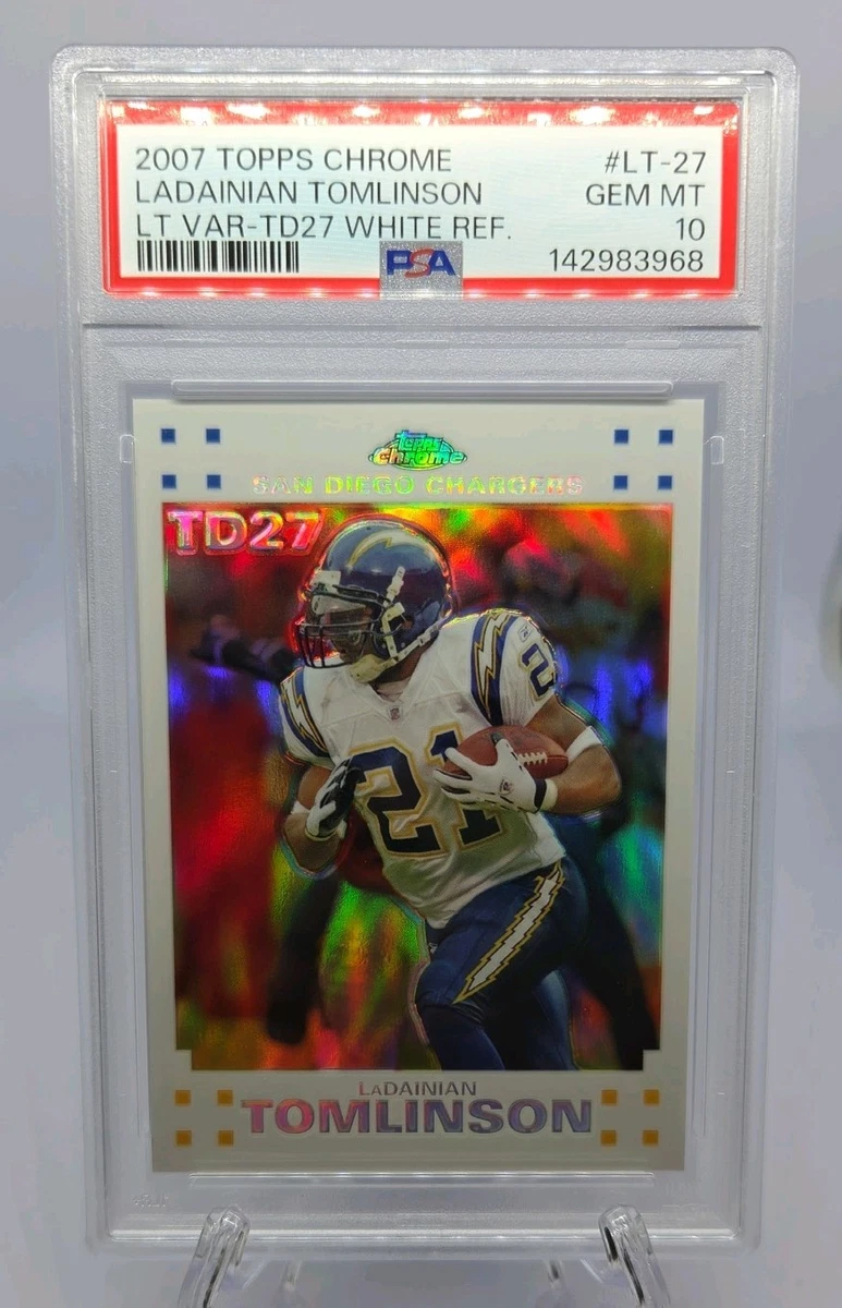 LaDainian Tomlinson Football Grade 10 Sports Trading Cards for