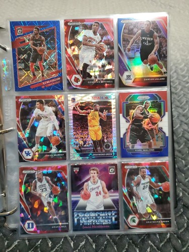 450 Basketball Karten Lot im Ordner - Bild 10 von 24