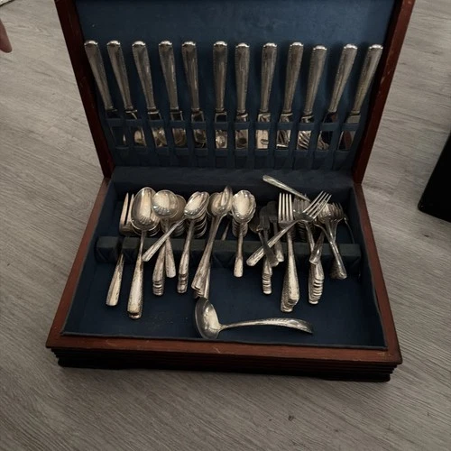 Camellia by Gorham Sterling Silver Flatware Set for 8 Service 41 Pieces Dinner