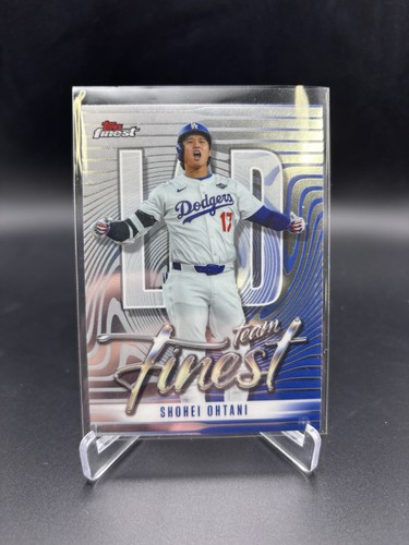 2026 Topps Finest Team Finest Player Checklist Shohei Ohtani #TF-15 Dodgers HZ44