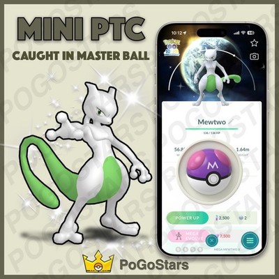 Pokémon PTC Go - Shiny Mewtwo - 10th Anniversary Celebration Special Background 