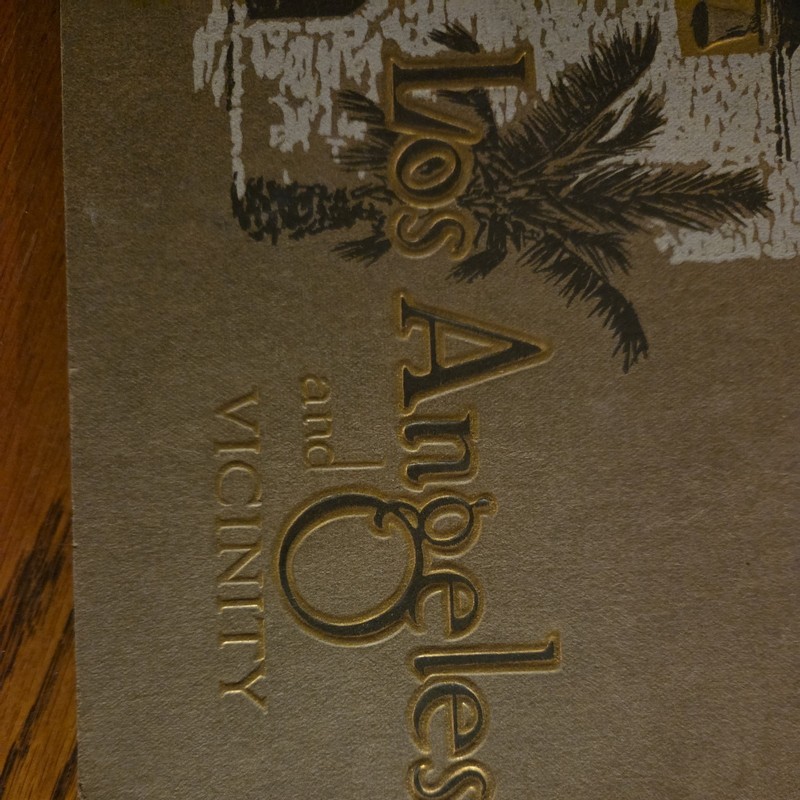 RARE Antique LOS ANGELES & VICINITY Artgravure Photo Book Curt Teich & Co.