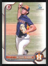 2022 Bowman Draft #BD120 Michael Knorr