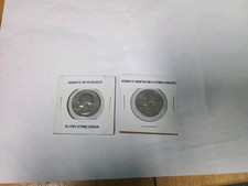 1971 D,1994P Washington Quarters 71 Filled D/Edge Cud,94 REV Strike Errors 2set