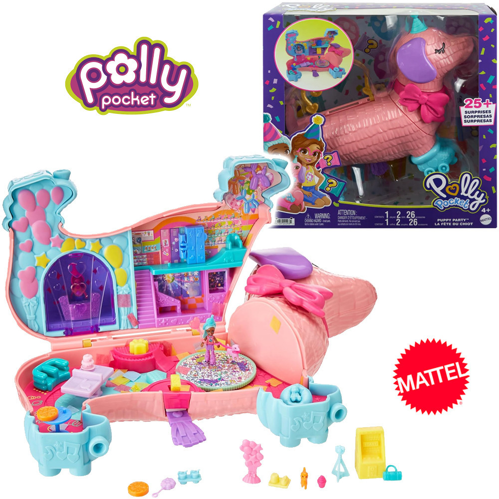 POLLY POCKET FESTA DEI CUCCIOLI MATTEL HYD98
