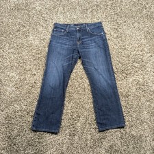 Adriano Goldschmied AG Jeans Mens 36x32 Blue Protege Straight Leg Medium Wash