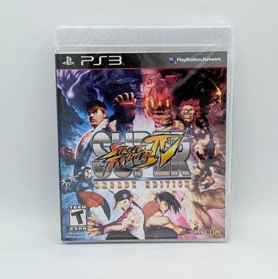 Super Street Fighter IV Arcade Edition (Playstation 3, PS3) BRAND NEW Sealed 