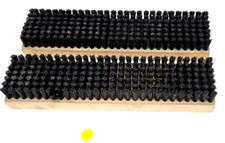 CLEANING AND FINISHING BRUSHES  LOT OF 2  POLYPROPYLENE BRISTLES