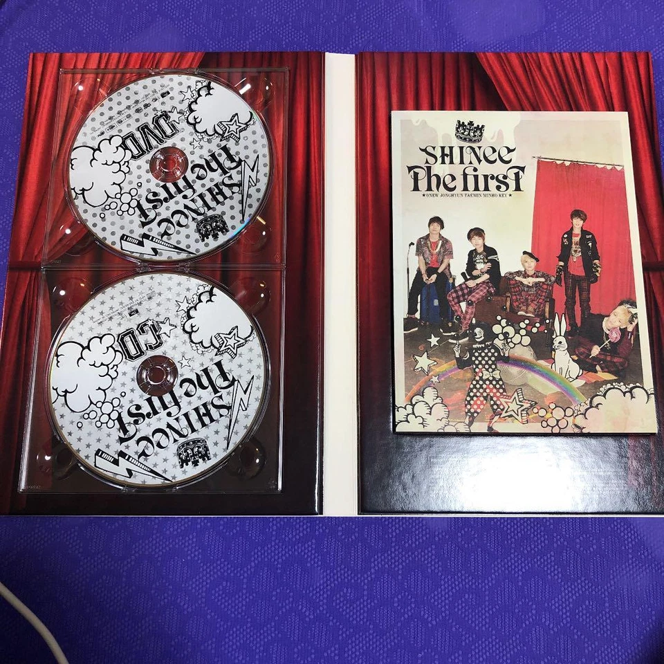 SHINee THE FIRST SPECIAL Limited CD DVD Photobook Jonghyun Foto 2 de 3