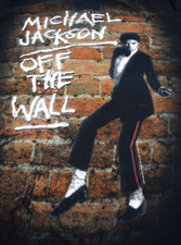 Vintage Band T-Shirt Michael Jackson Size L/XL 00s Off The Wall Black Soft Coton