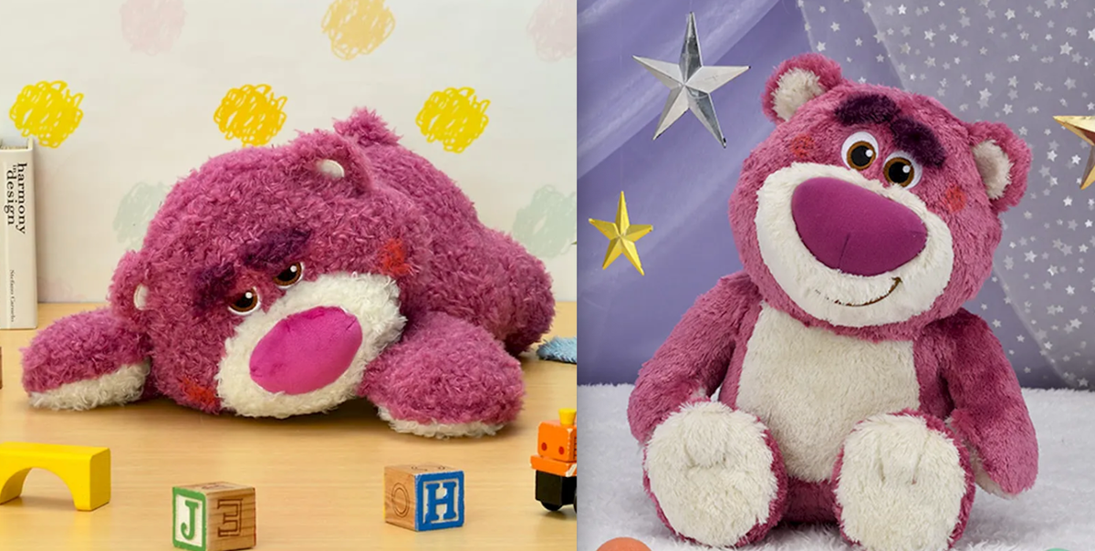 Disney Lotso Red cheeks L plush doll 2types set 2024 sega | eBay