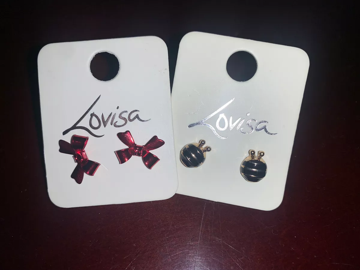 Lovisa earrings. TWO PAIRS.