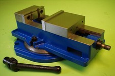 Maschinenschraubstock, Schraubstock ELV 100/QM16100 mit Prismenbacken