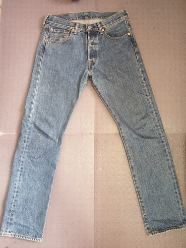 Levi's 501 Medium Stonewash Jeans Size 