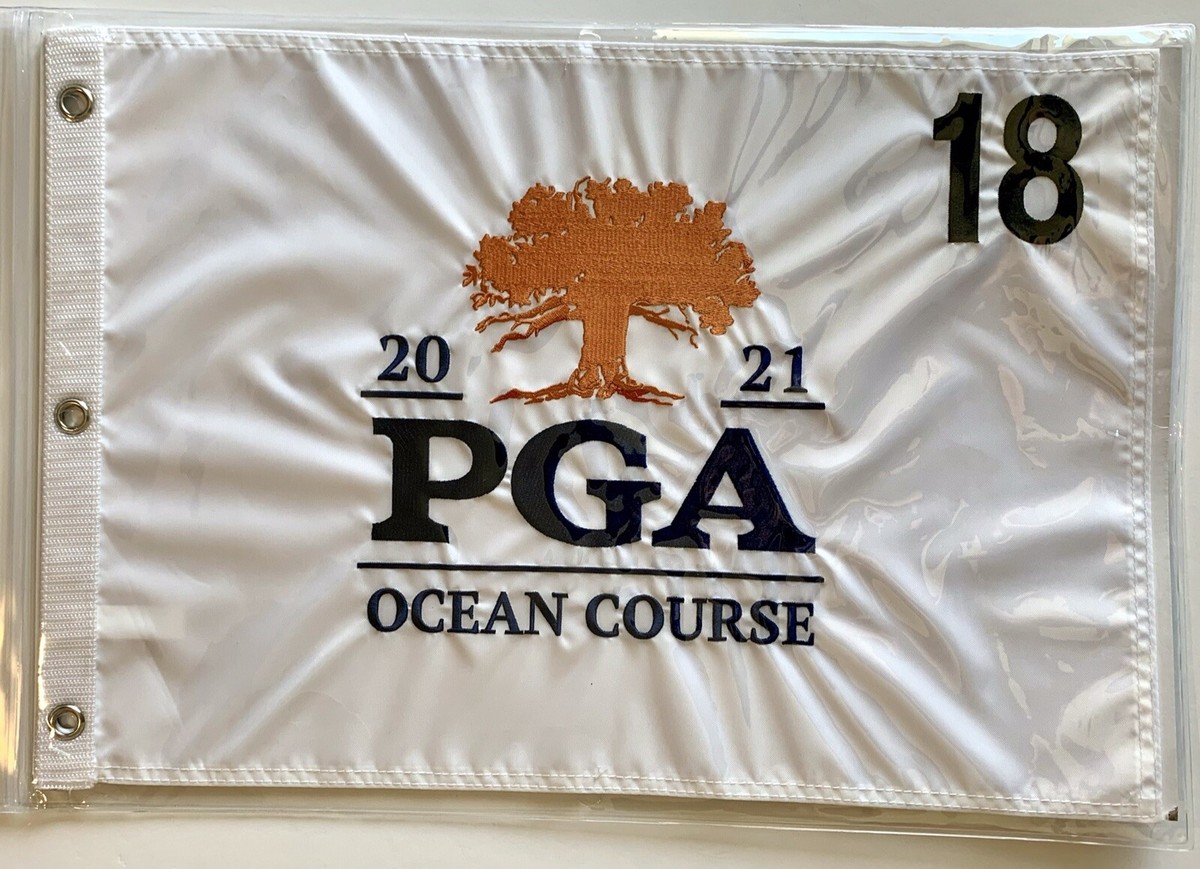 2021 Pga Championship Flag Kiawah golf Phil Mickelson ocean course new