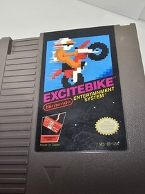 Excitebike - 1985 NES Nintendo Game - Cart Only - TESTED Working Good 