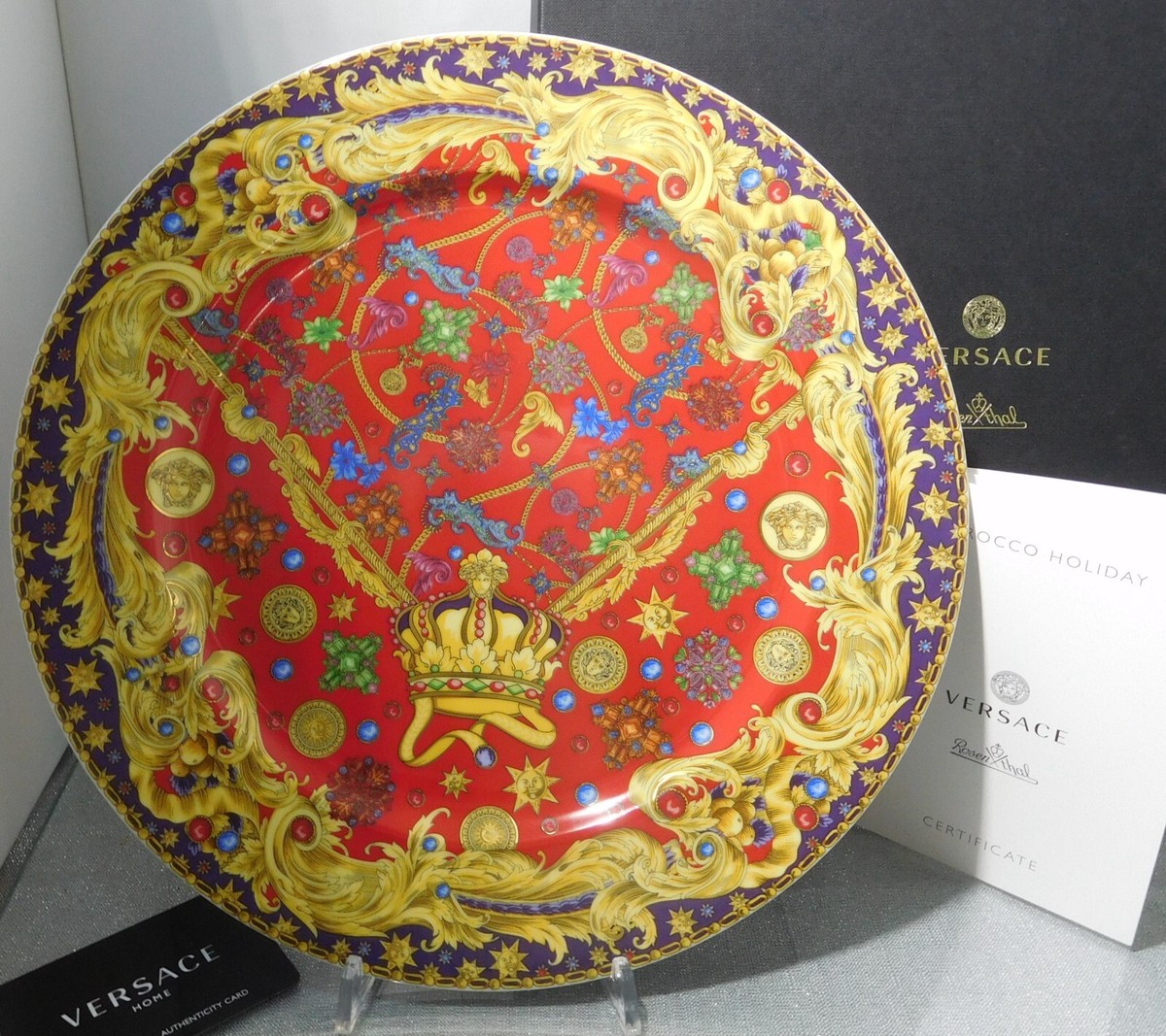 ヴェルサーチ ローゼンタール マルコポーロ 31センチプレート