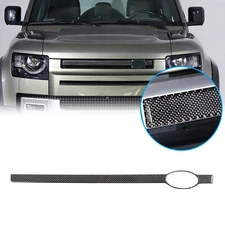 Carbon Fiber Front Grille Trim Strips for Land Rover Defender 90 110 2020-23