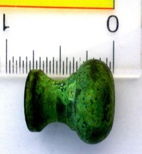 GORGEOUS SMALL BRASS PATINA KNOBS HANDLES PUL...
