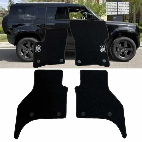 For Land Rover Defender 2020-2025 Car Floor Mats All Weather Black Carpet Liners - Picture 14 of 19