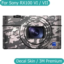 For Sony RX100M6 RX100M7 Decal Skin Vinyl Wrap Film Camera Sticker RX100 VI VII