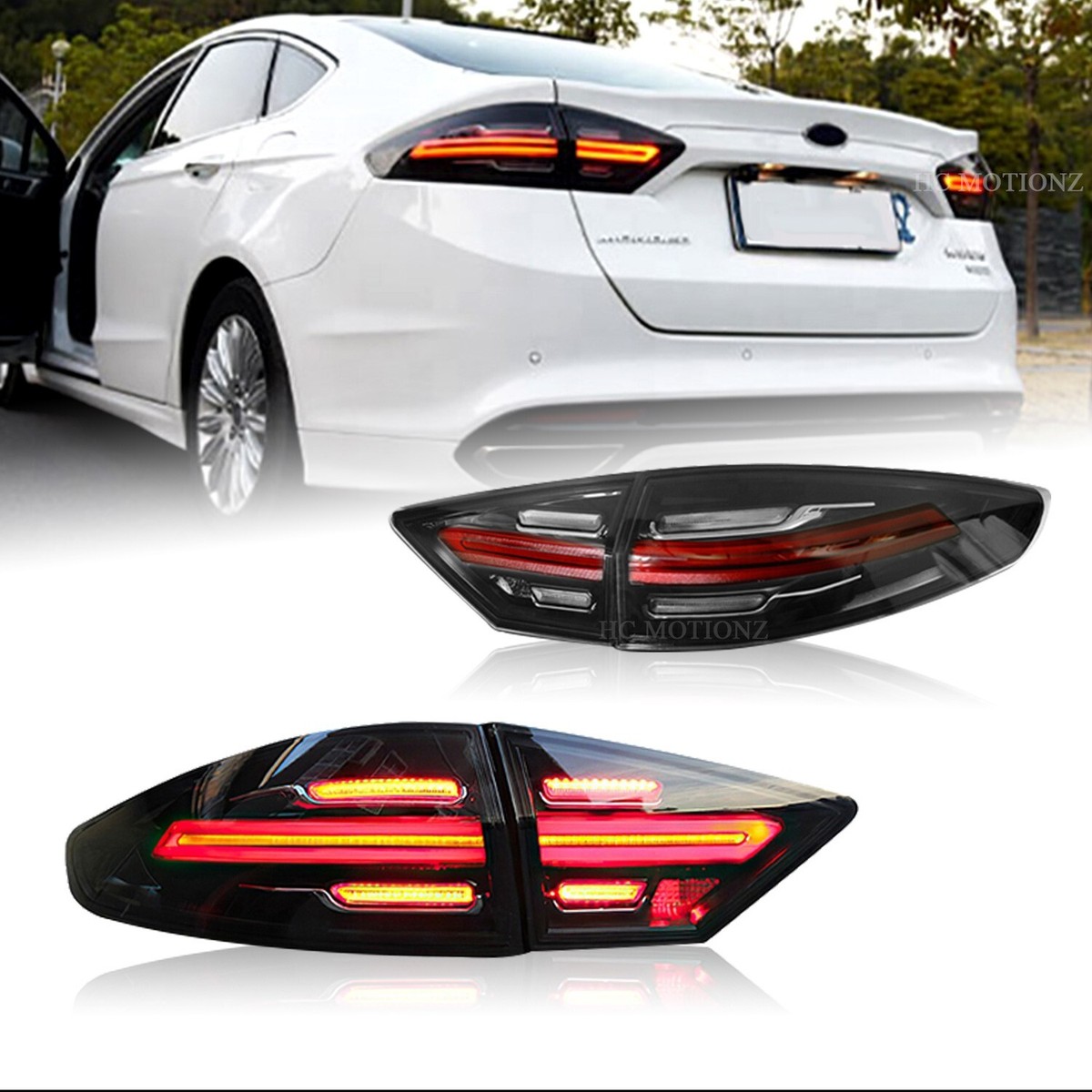Richtingaanwijzer Achteruitkijkspiegel Licht Voor Ford Voor Mondeo Voor Fusion Voor 2013-2020 Richtingaanwijzer Blinker Flasher Licht Auto Richtingaanwijzers (Grootte : L and R