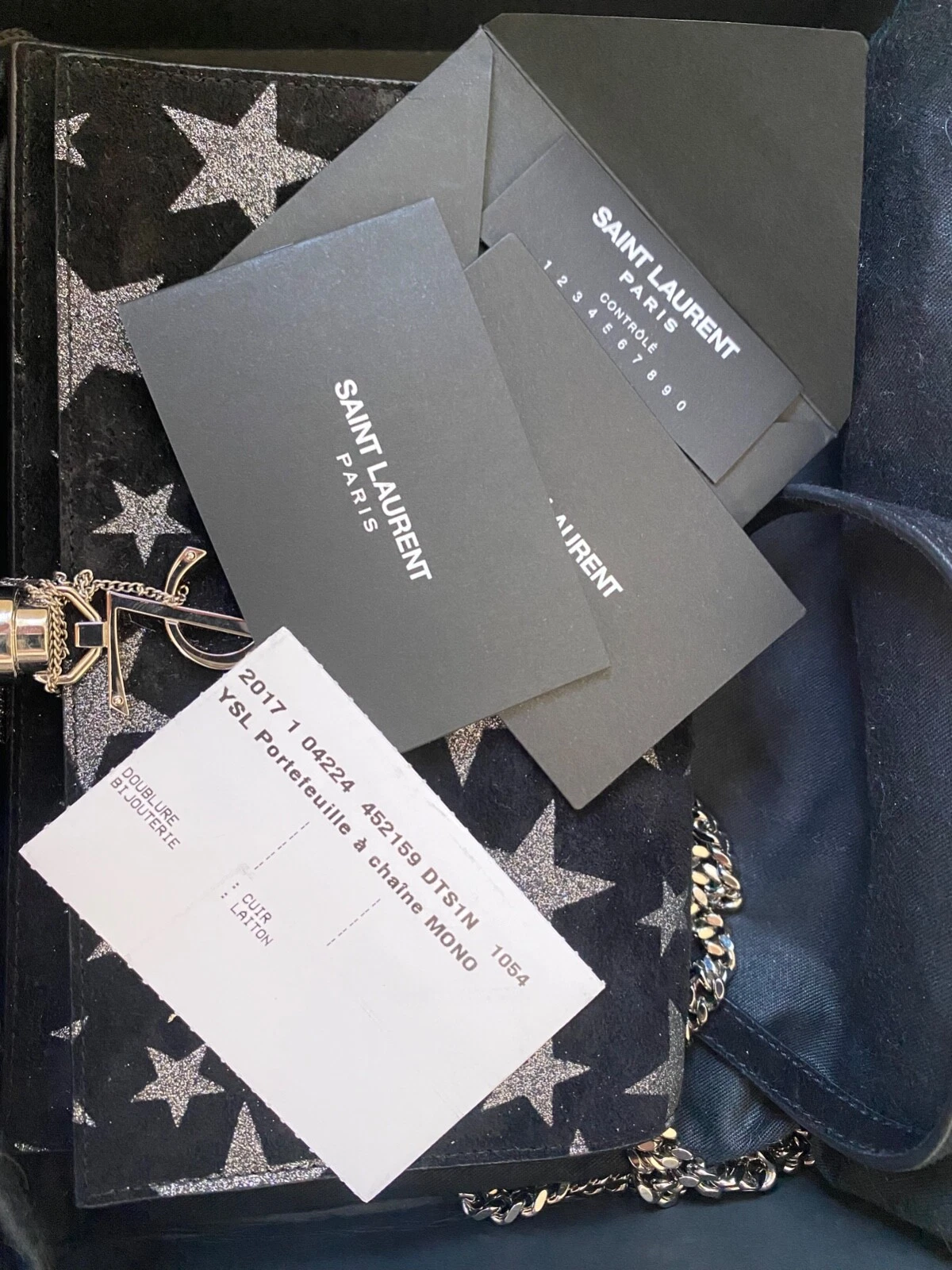 SAINT LAURENT (YSL) YSL Kate Bag Nero Scamosciato Edizione Limitata