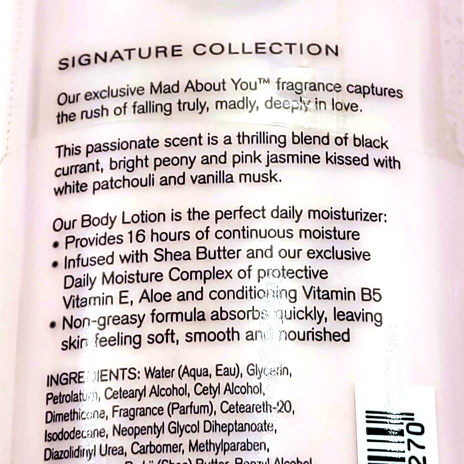 2-Pack Bath and Body Works MAD ABOUT YOU Hand and Body Lotion 8 oz Shea Butter 