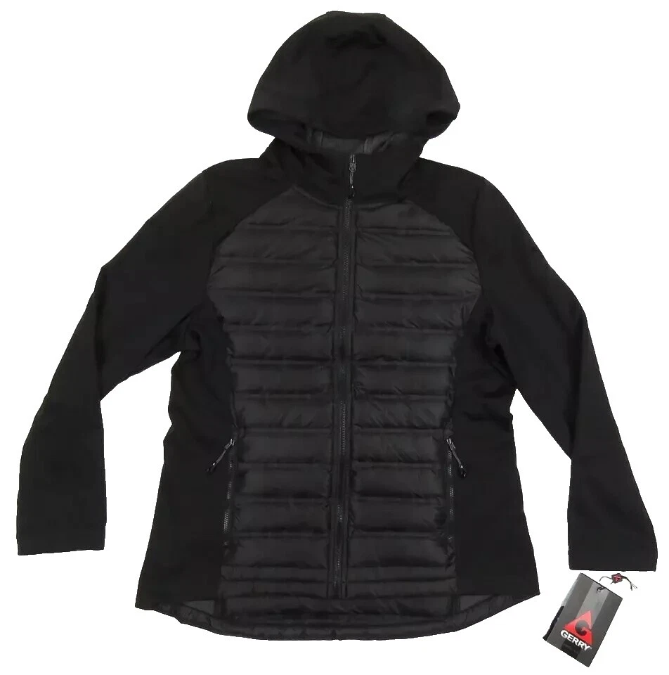 Gerry Black Solid Coats, Jackets & Vests for Women