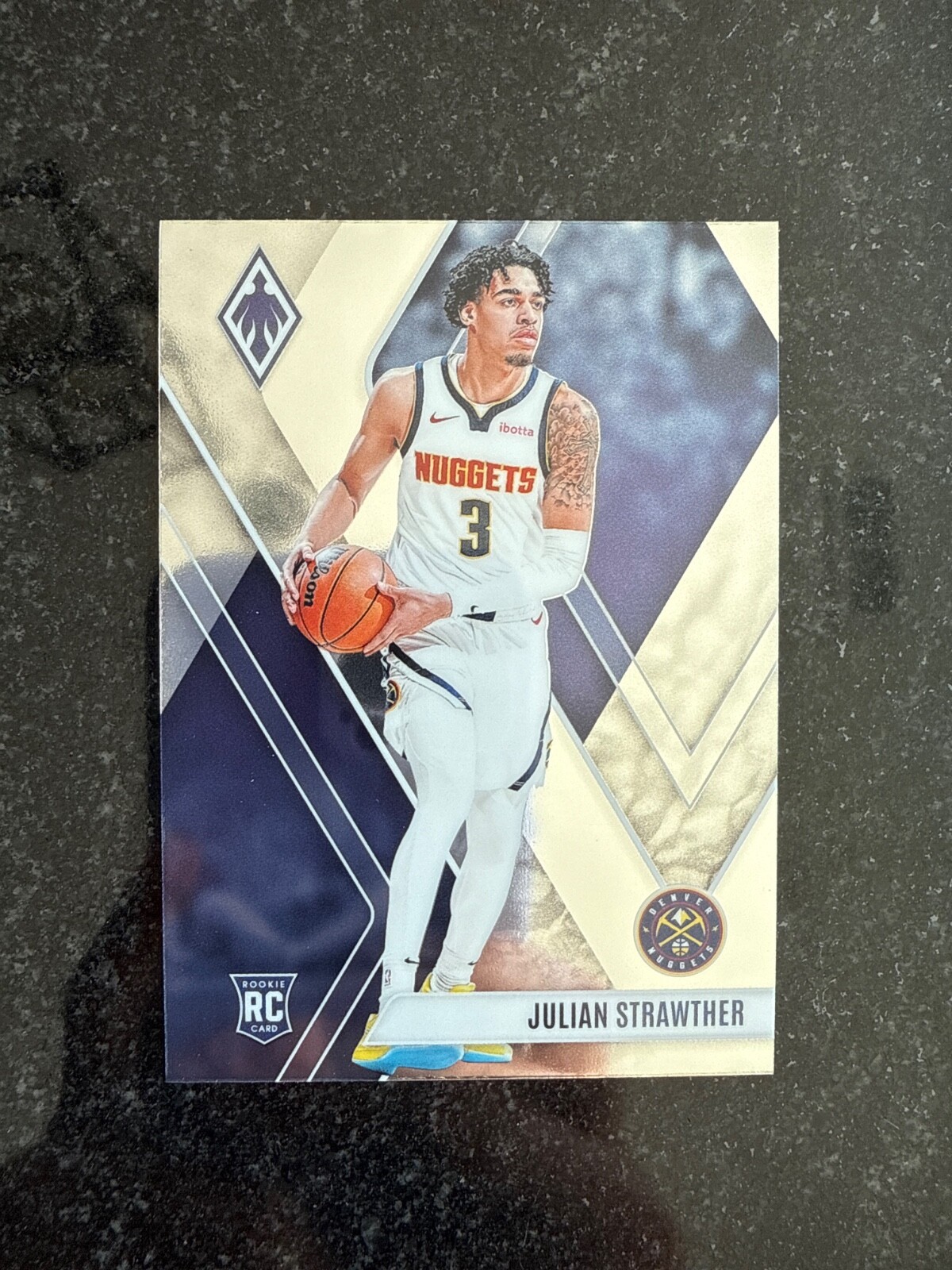 2023-24 Panini Phoenix - Rookies Julian Strawther #283 Silver RC Denver Nuggets