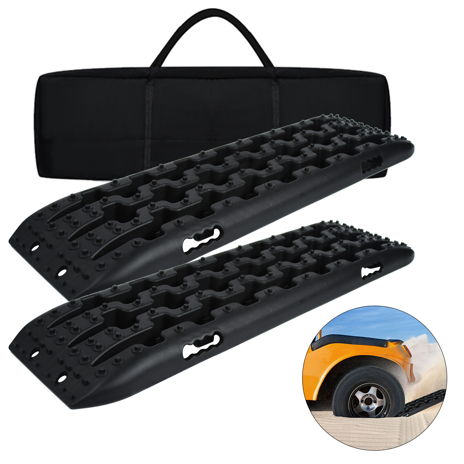 Gimisgu Offroad Sandbleche 2er Set - 10t Traktionshilfe Mit Tasche
