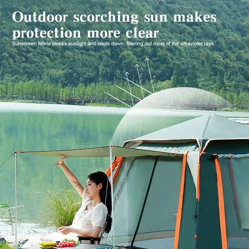 Waterproof Automatic Outdoor Instant PopUp Tent Camping Hiking Canopy 4 People - Picture 15 of 17