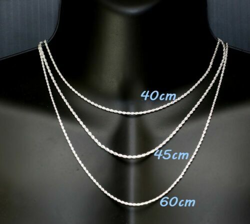 Catenina Oro 14kt Su Argento 925 - Maglia Marinara Rolò Fine 2mm, Lunghezze Da 15 A 100 Cm, Made In Italy - 2
