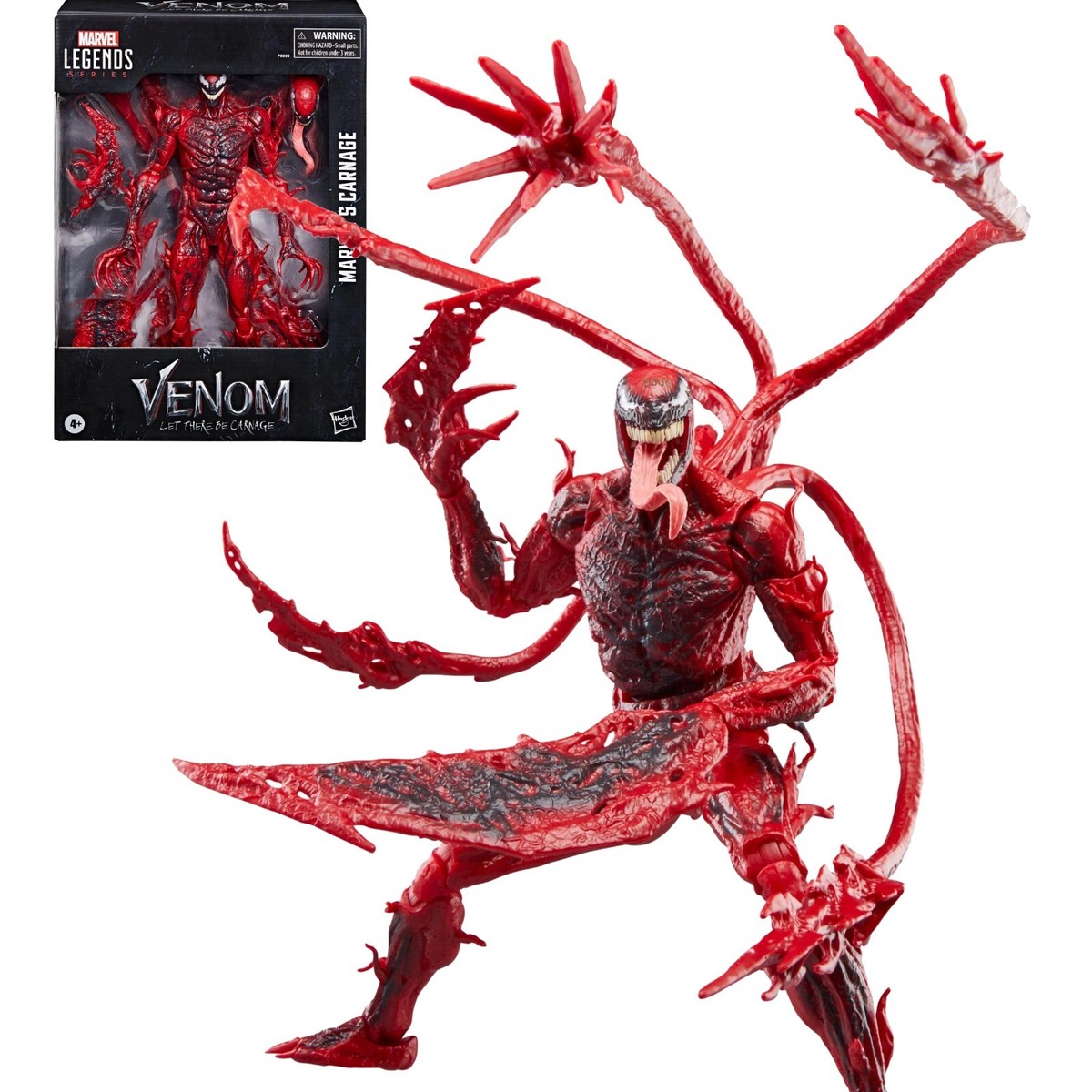 MARVER LEGEDS CARNAGE（VENOM） Amazon.com: Marvel Legends Series Carnage, Venom: Let There Be