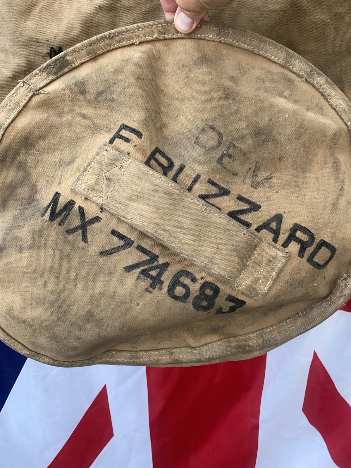 Vintage Military Canvas Sack eBay