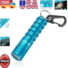 Durable Pocket EDC Flashlight - 120 Lumens, 3 Modes & Waterproof Convenience