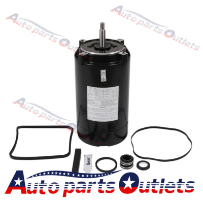 Swimming Pool Pump Motor & Seal Kit Fits Hayward Super Pump Max-Flo II UST1102 