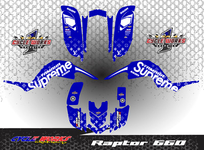 Graphics Kit for YAMAHA RAPTOR 660  700R Decal KIT SUPREME RD