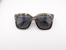 DIFF Eyewear Sunglasses, Bella Cream Tortoise/Black, GF-GG10P, Plastic