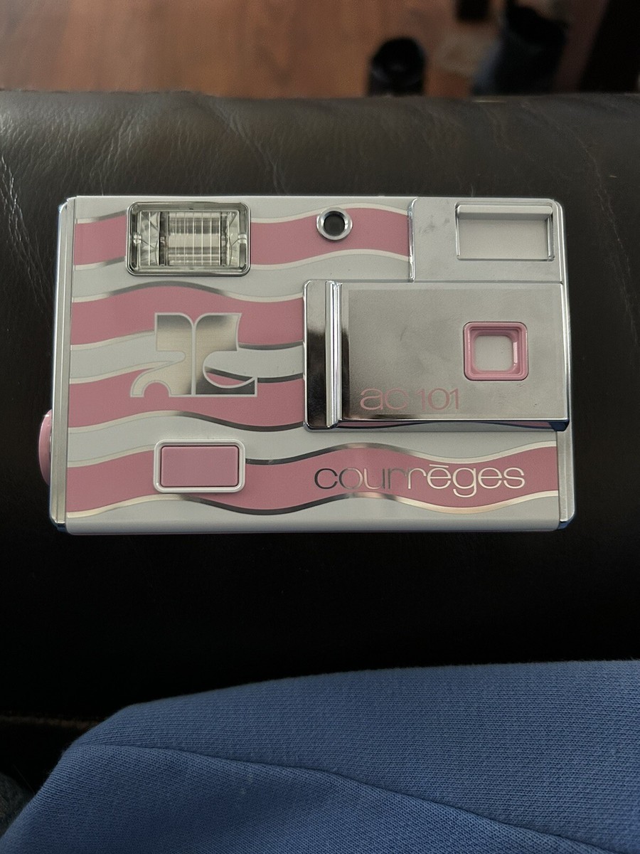 Minolta/Courreges AC101 Disc camera and Case PINK | eBay