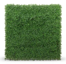 Naturae Decor 40" x 40" Artificial Boxwood Foliage Indoor Outdoor Panel
